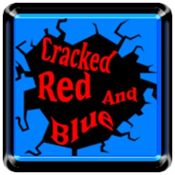 Cracked Red and Blue Icon Pack 图标